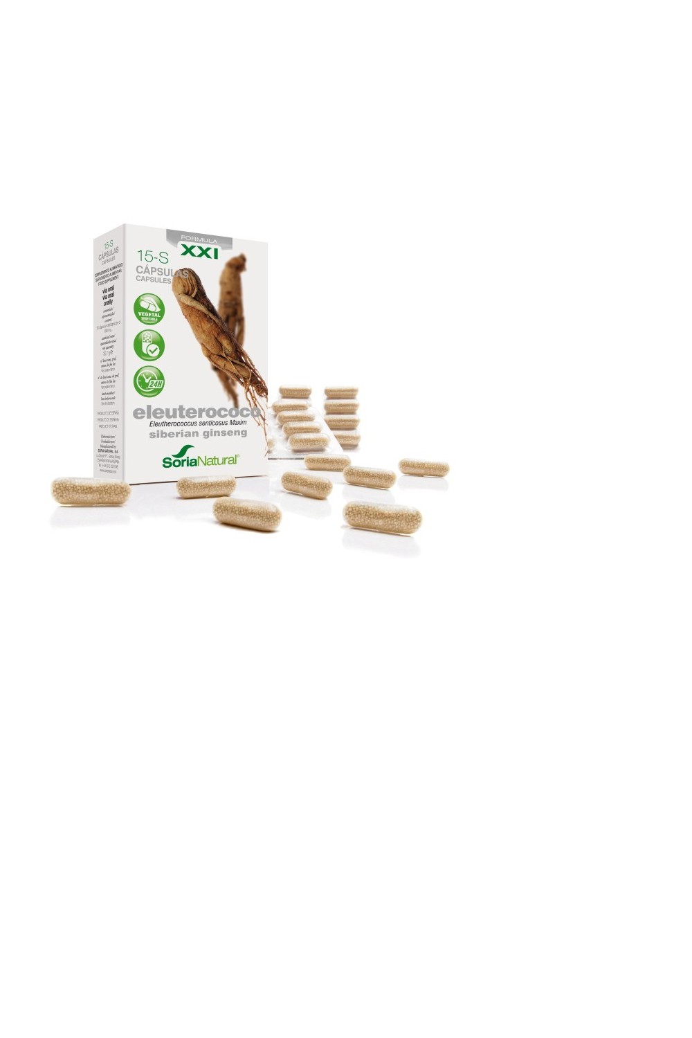 Soria 15-S Eleuterococo 690 Mg 30 Cap Liberac Prolongada