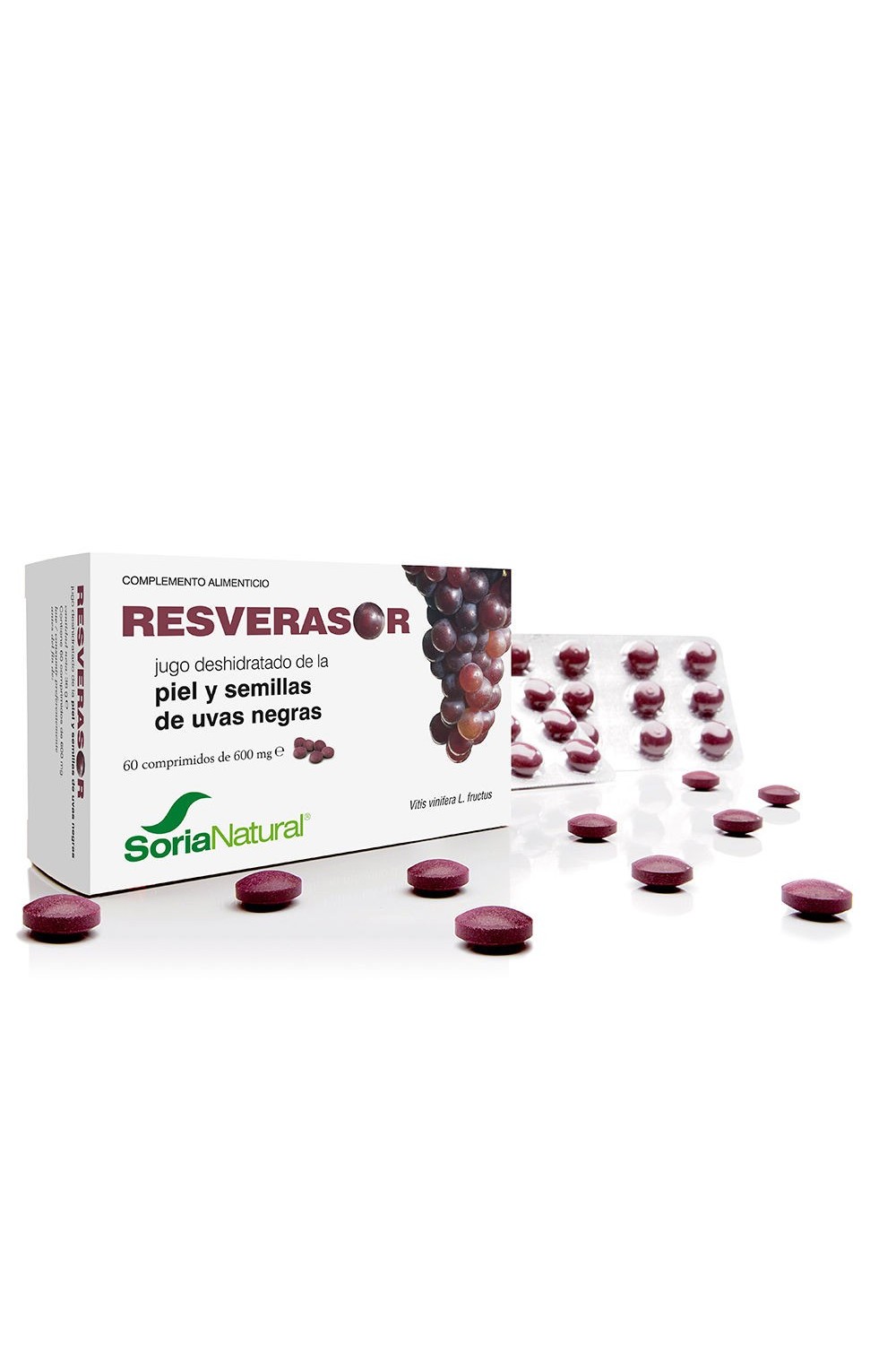 Soria Resverasor 600 Mg 60 Comp