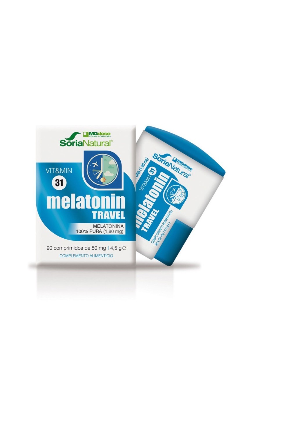 Mgdose Vit y Min 31 Melatonin Travel 90 X 50 Mg