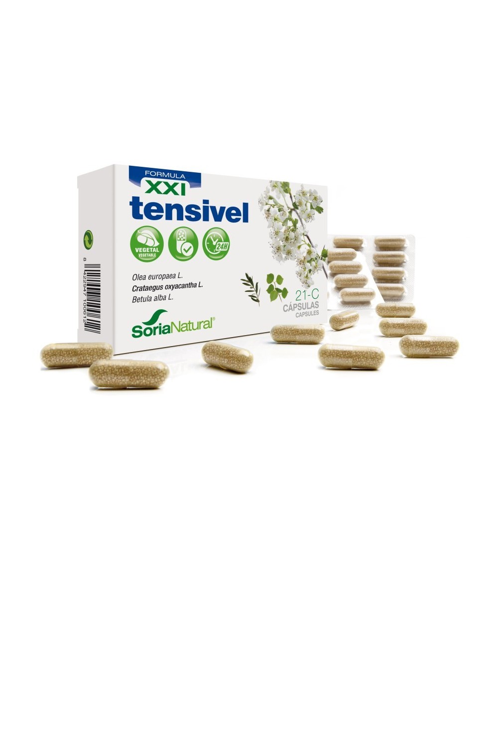 Soria 21-C Tensivel 600 Mg 30 Caps Liberacion Prolongada