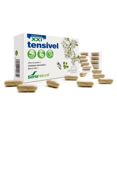 Soria 21-C Tensivel 600 Mg 30 Caps Liberacion Prolongada