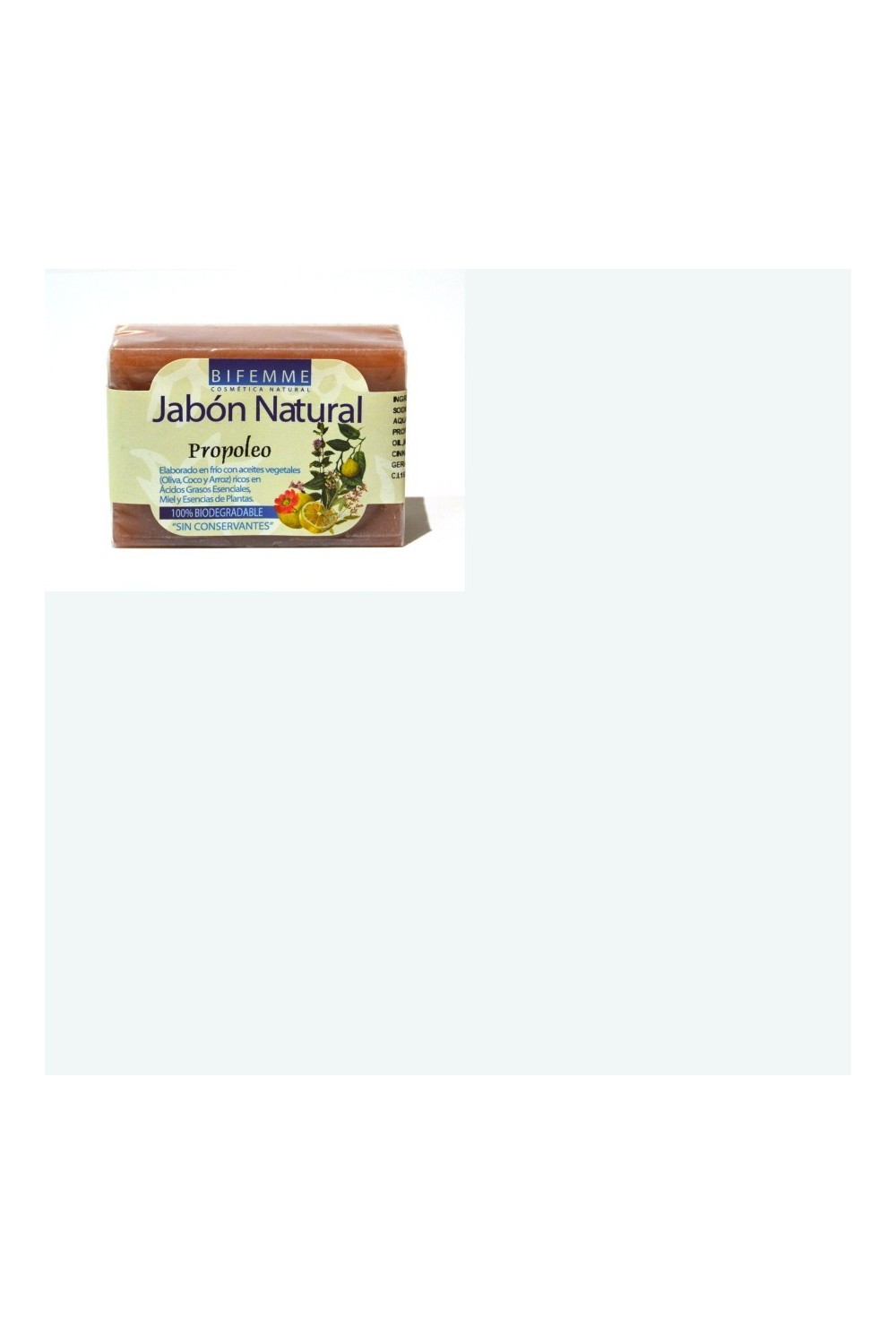 Ynsadiet Jabon Natural Propoleo 100g