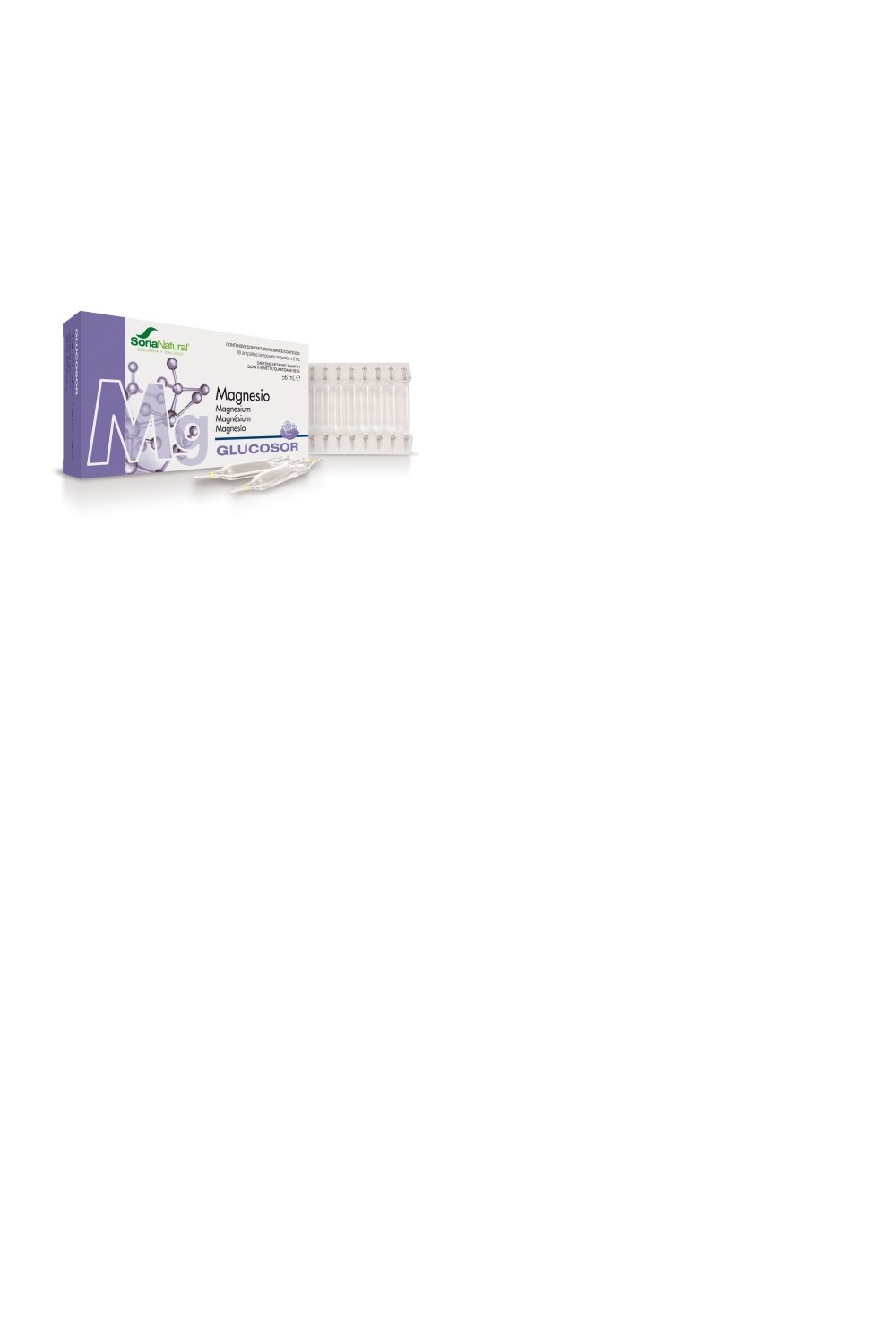 Soria Glucosor Magnesio 28 Viales X 2ml