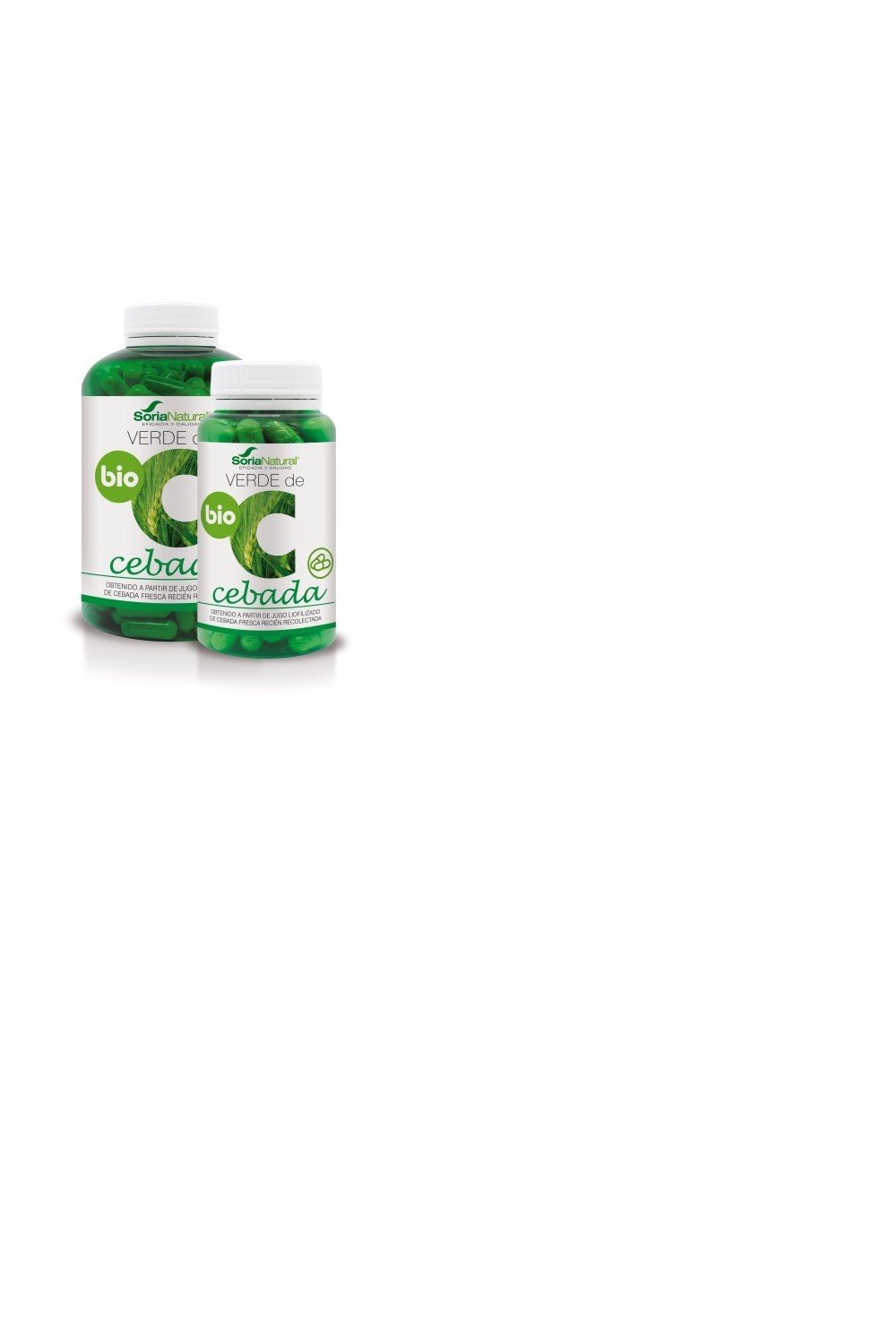 Soria Verde Cebada 630 Mg 80 Caps