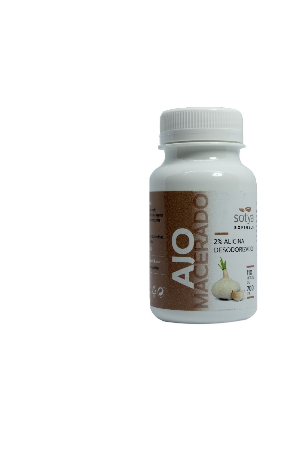 Sotya Ajo Macerado 700 Mg 110 Perlas