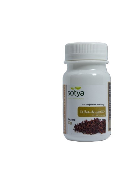 Sotya Uña De Gato 500 Mg 100 Comp