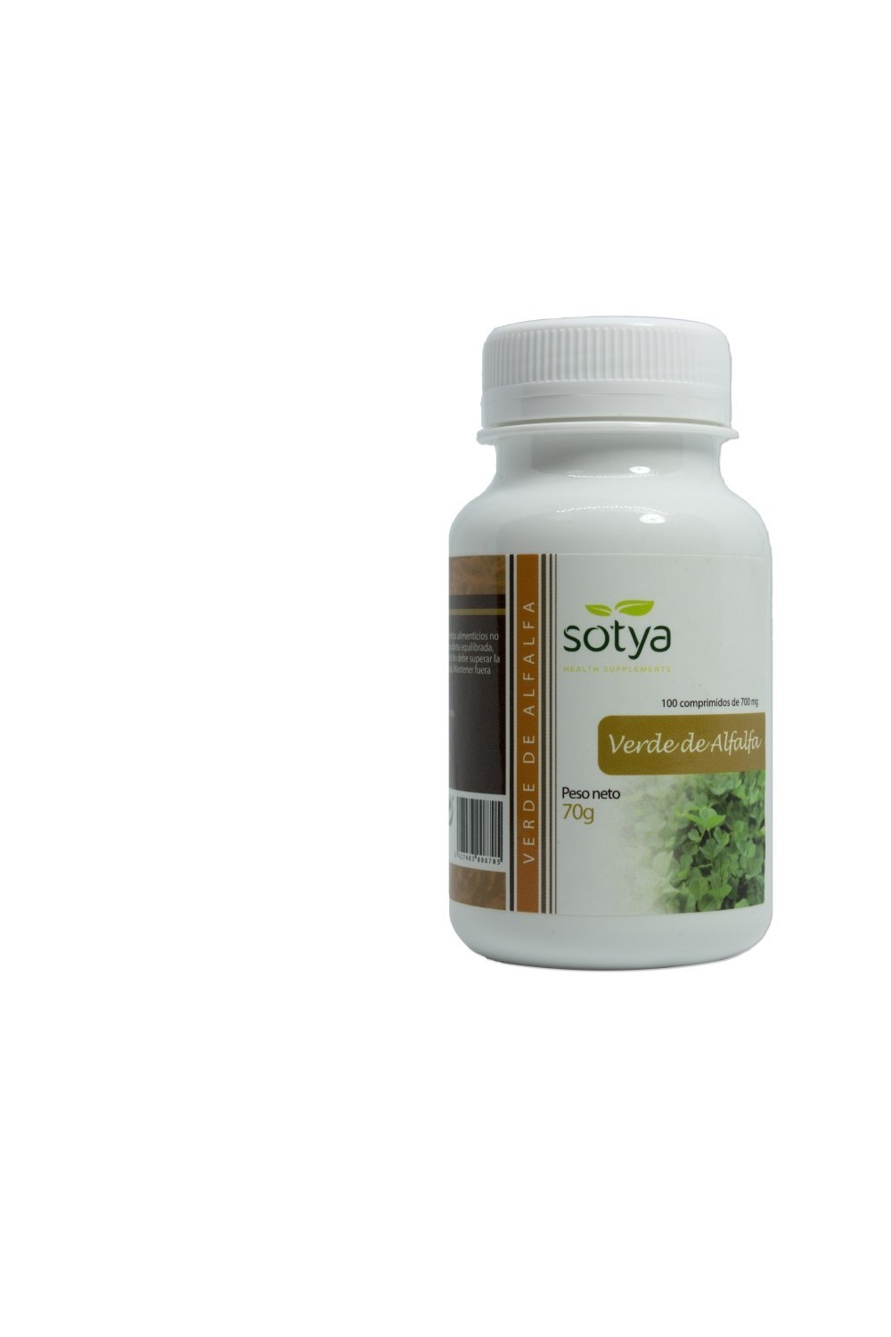 Sotya Verde Alfalfa De 700 Mg 100 Comp