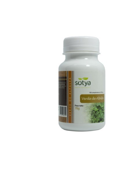 Sotya Verde Alfalfa De 700 Mg 100 Comp