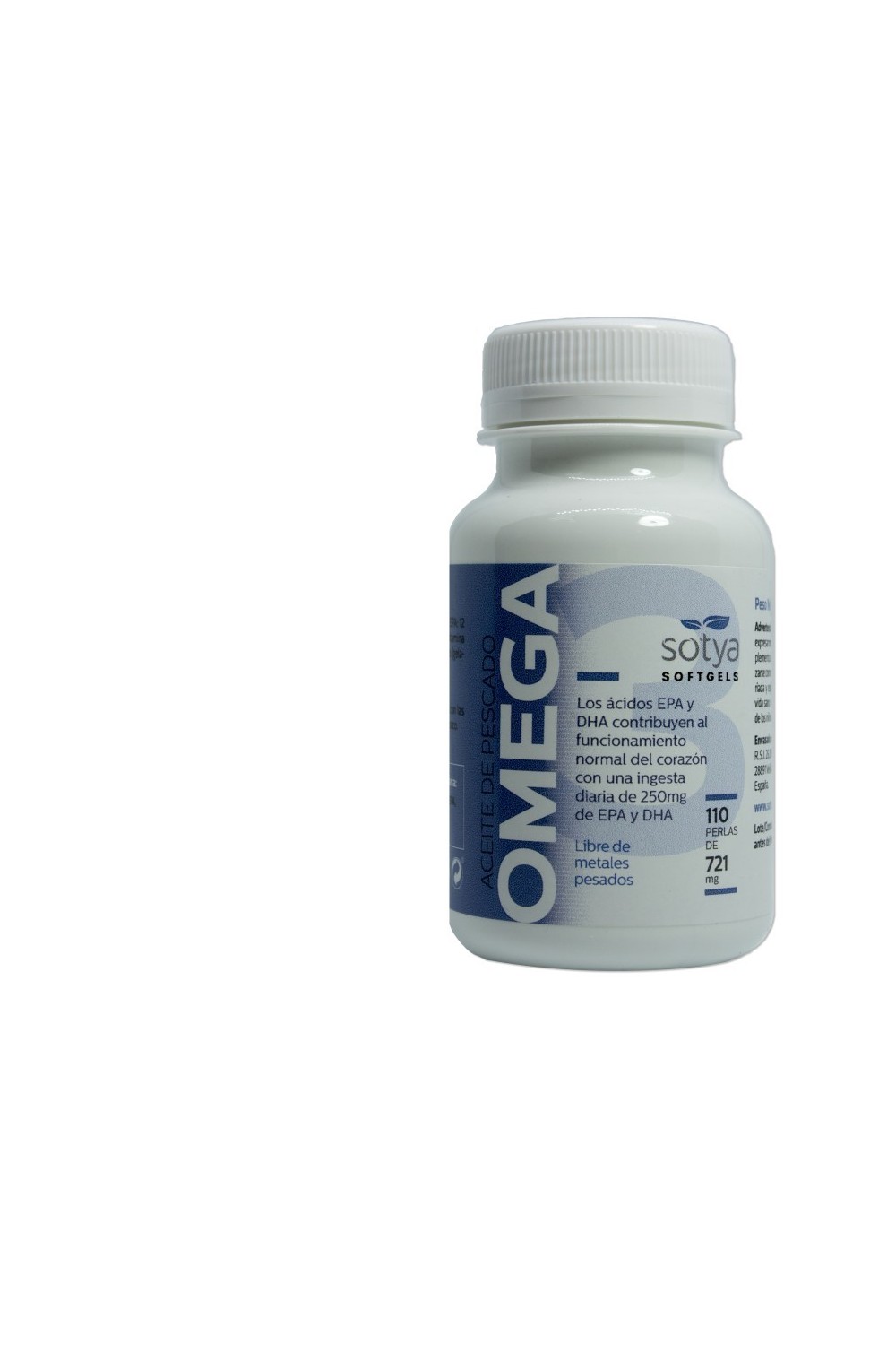 Sotya Aceite Pescado Omega 3 721 Mg 110 Perlas