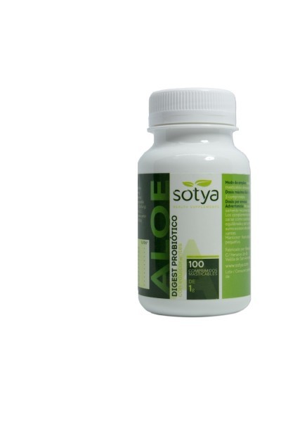 Sotya Aloe Digest Probiotico 100 Compr Masticable 1g