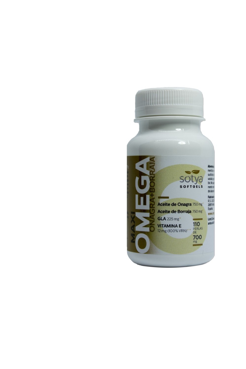 Sotya Maxi Omega 6 700 Mg 110 Perlas