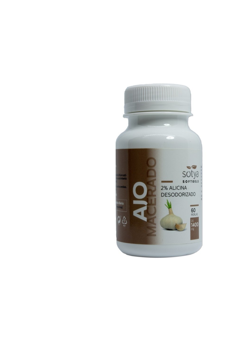 Sotya Ajo Macerado 1000 Mg Perlas 60u