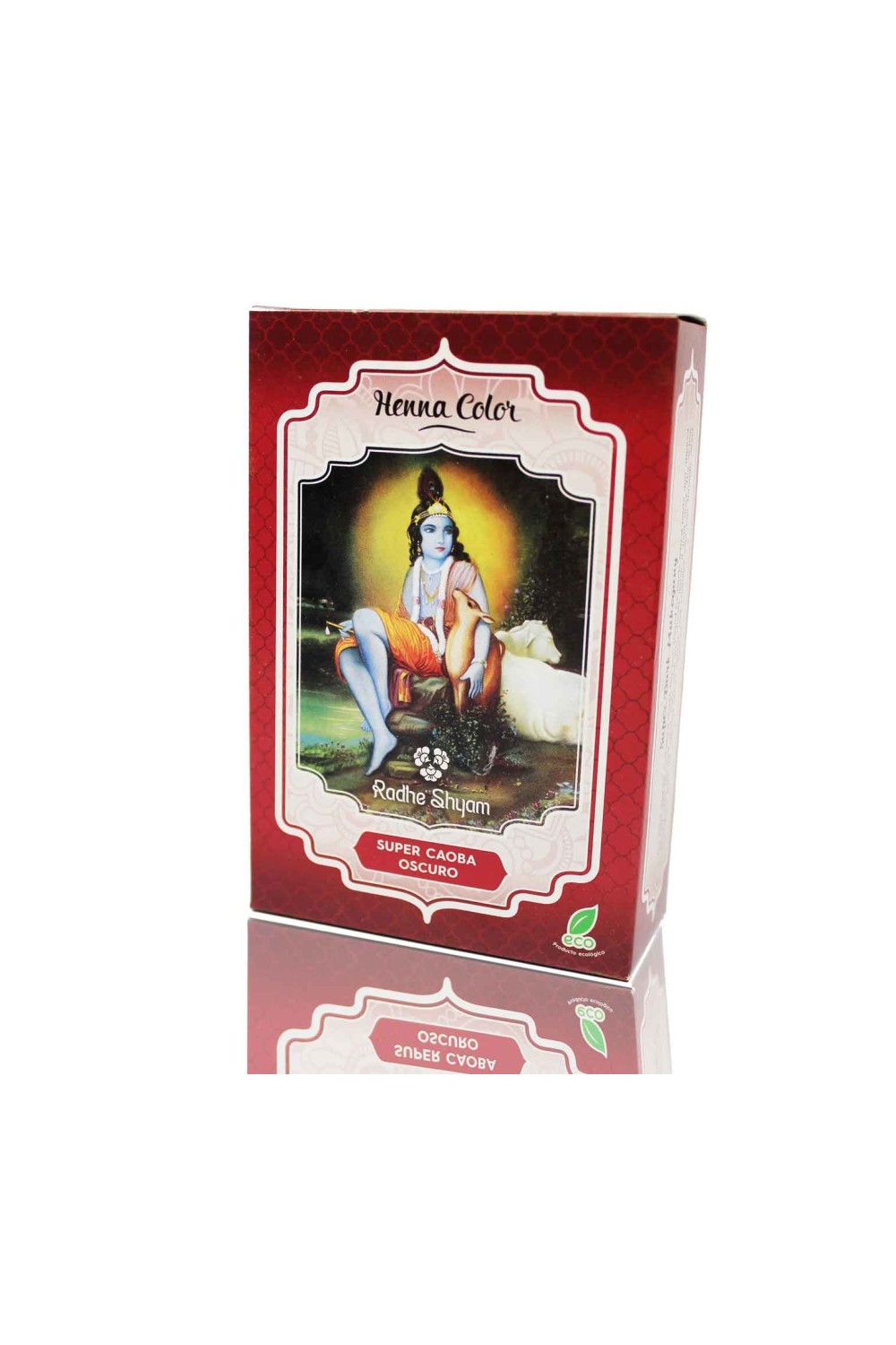 Radhe Henna Super Caoba Oscuro Polvo 100g