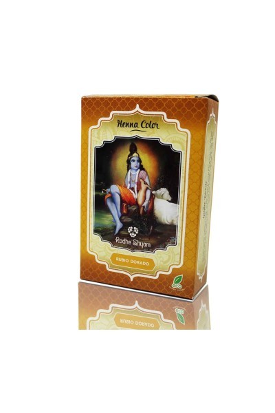 Henna Rubio Dorado Polvo Radhe 100g