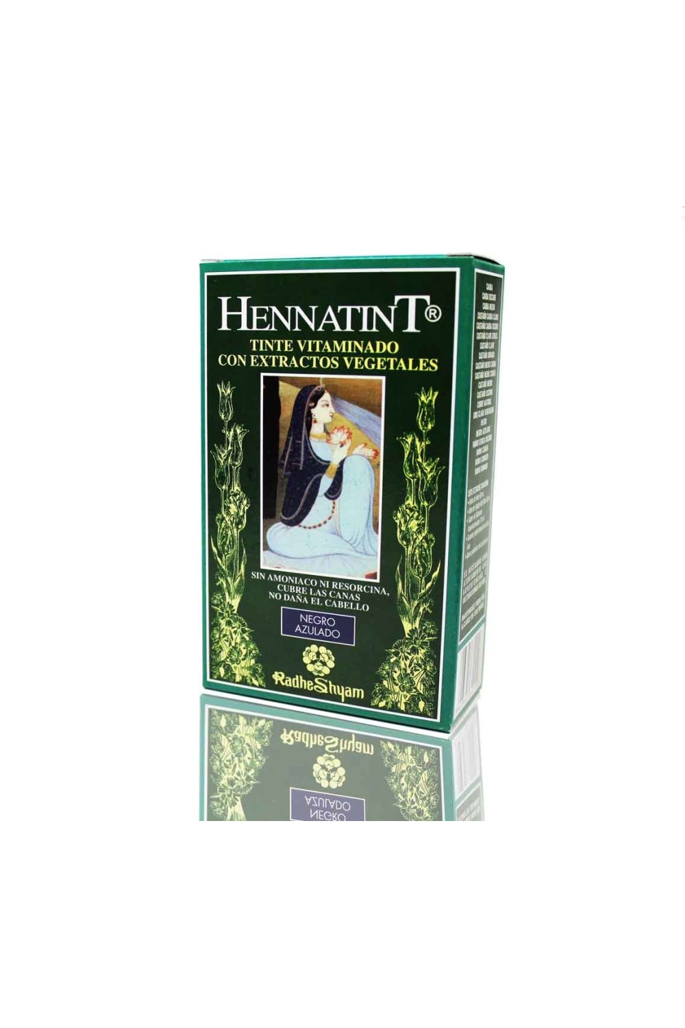 Hennatint Negro Azulado Radhe 120ml