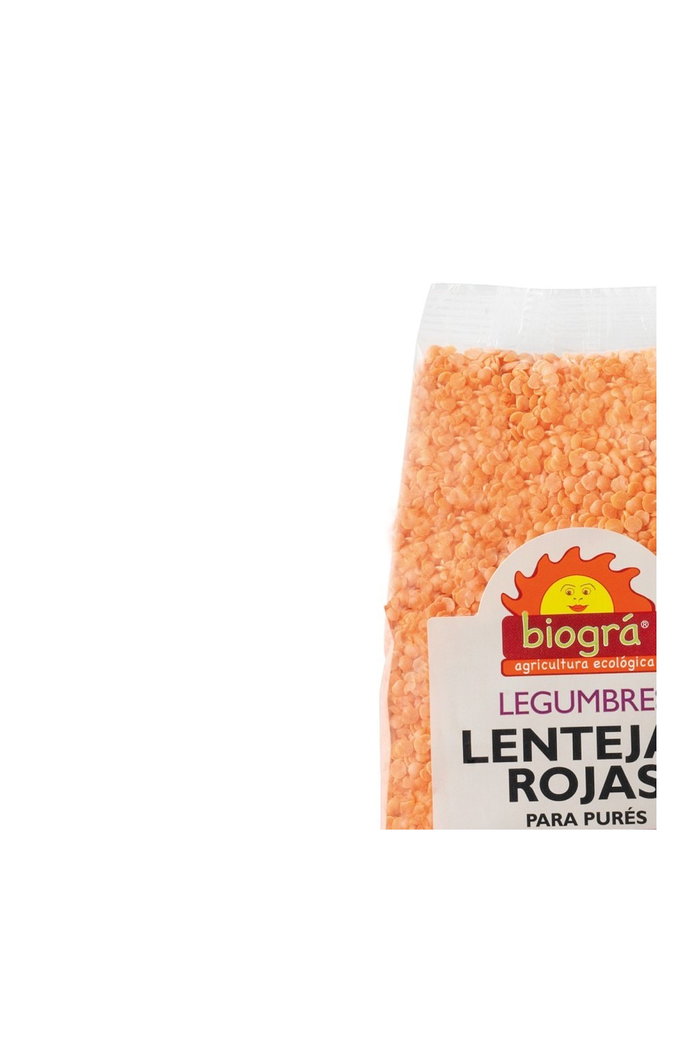 BIOGRÁ - Biográ Lentejas Rojas 500g Biogra Bio