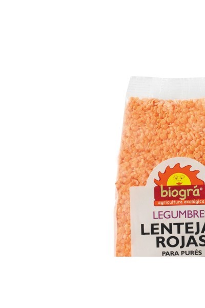 BIOGRÁ - Biográ Lentejas Rojas 500g Biogra Bio
