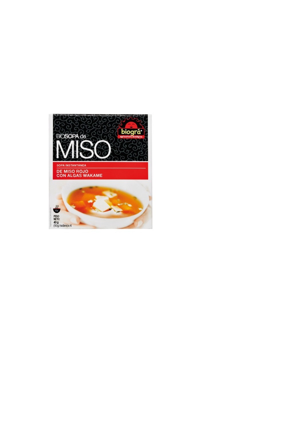 BIOGRÁ - Biográ Sopa Miso Con Algas 40g