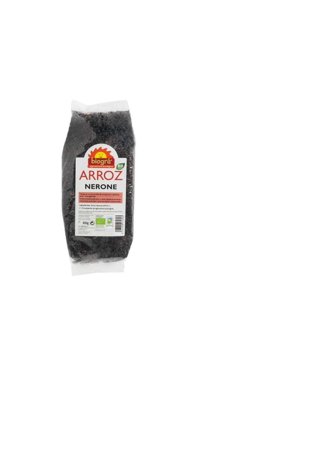 BIOGRÁ - Biográ Arroz Nerone 250g Biogra Bio