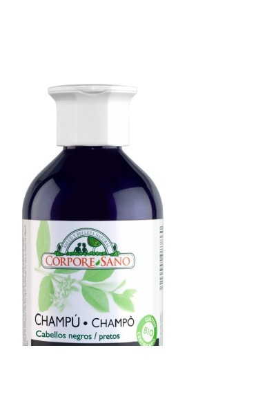 Corpore Champu Henna 300ml Cabellos Negros Bio