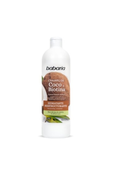 Babaria Coconut Shampoo With Keratin And Biotin 700ml