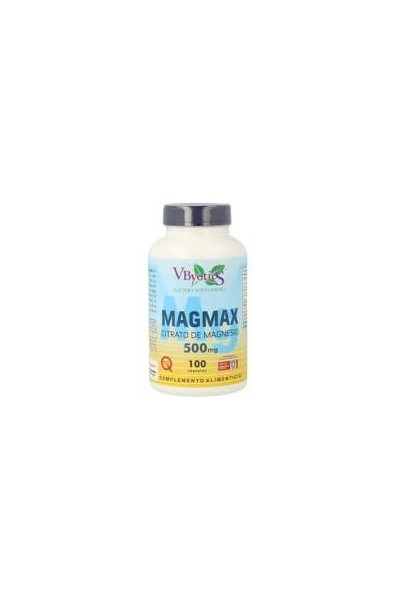 V.byotic Magmax Magnesio Citrato 500 Mg 100 Capsulas