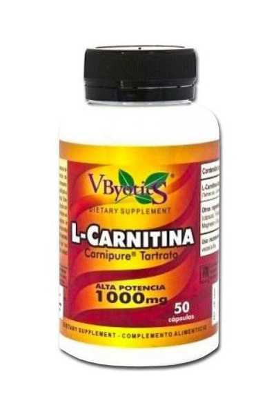 V.byotic L Carnitina Carnipure 1000 Mg 50 Caps