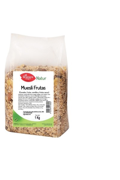 Granero Muesli 10 Frutas 1 Kg