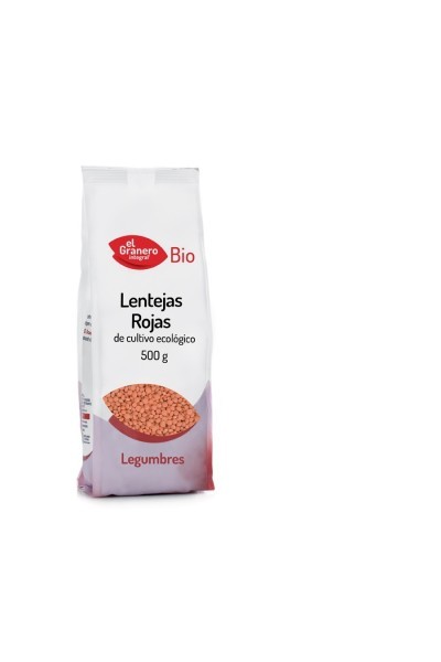 Granero Lentejas Rojas Bio 500g