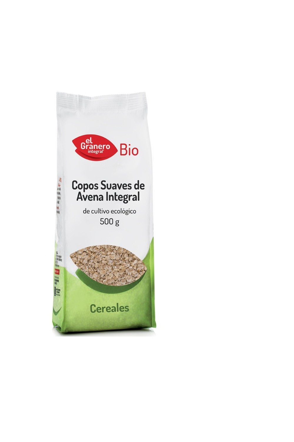 Granero Copos Avena Suaves Integral Bio 500g