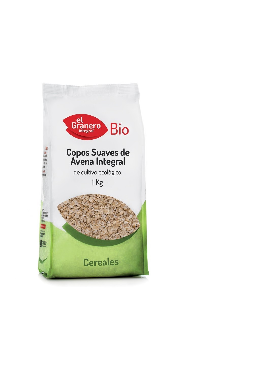 Granero Copos Avena Suaves Integral Bio 1 Kg