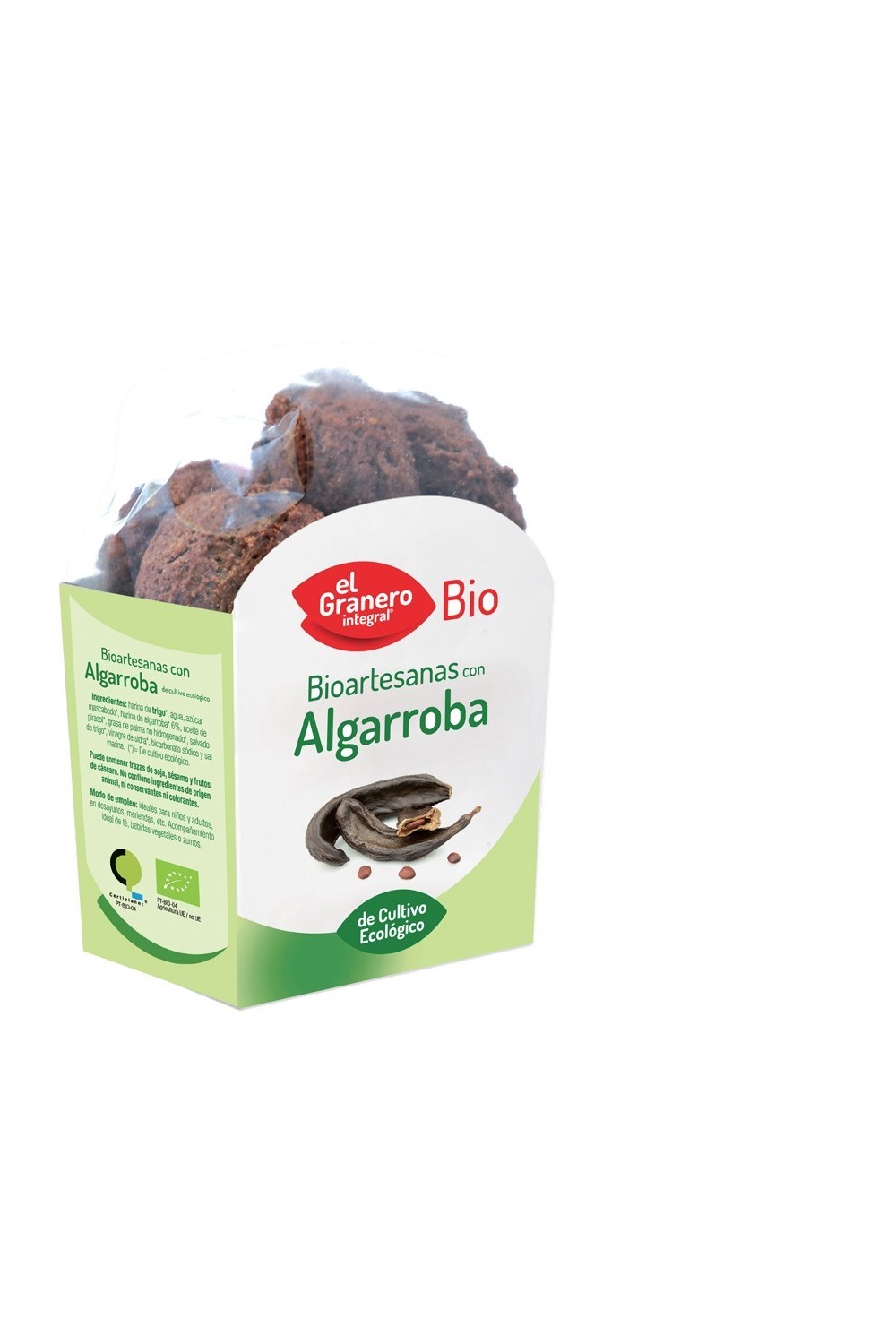 Granero Galletas Bioartesanas Algarroba 250g