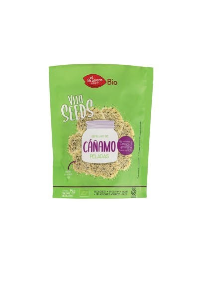 Granero Vitaseeds Semillas Cañamo Pelado Bio 200g