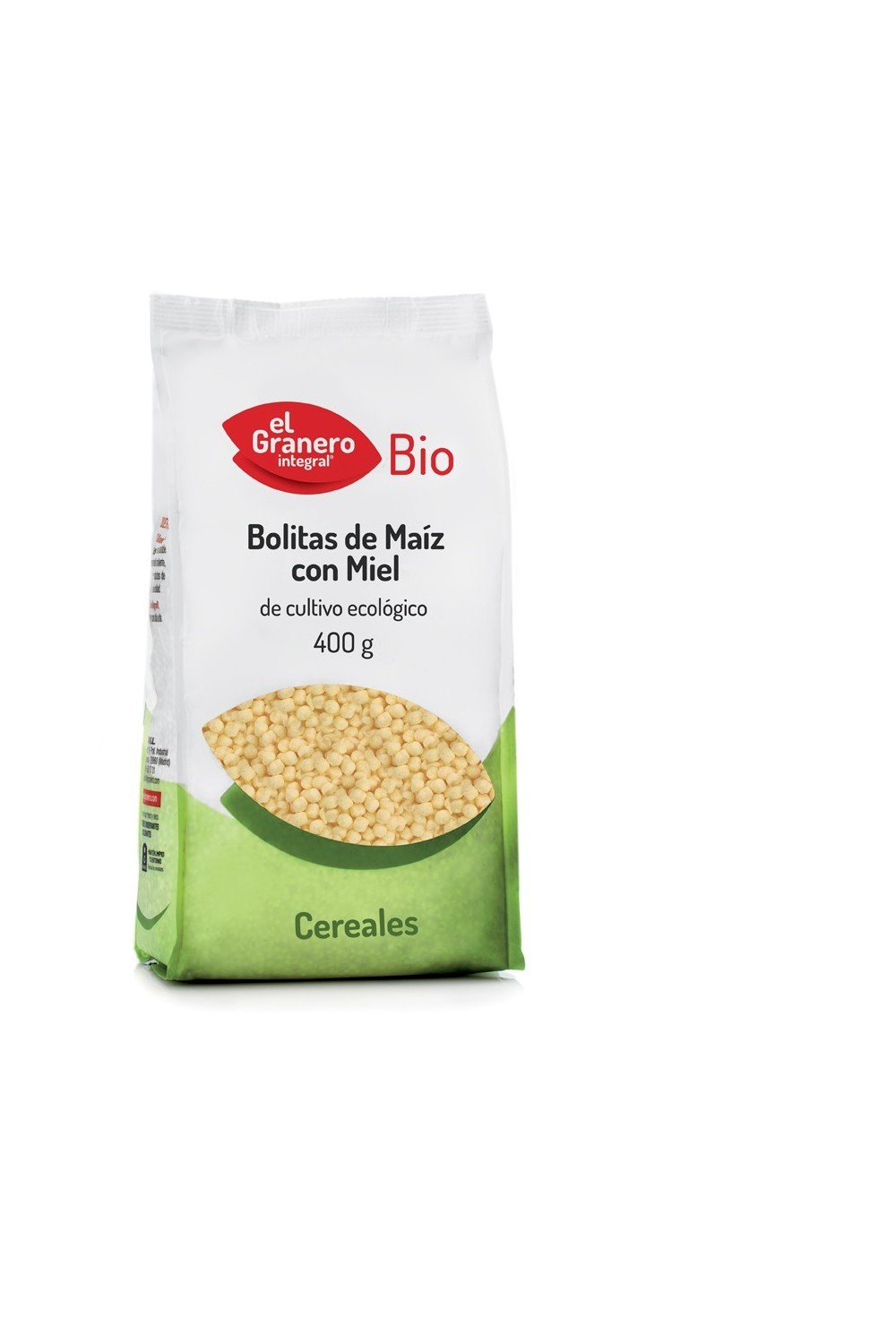 Granero Bolitas De Maiz Con Miel Bio 400g