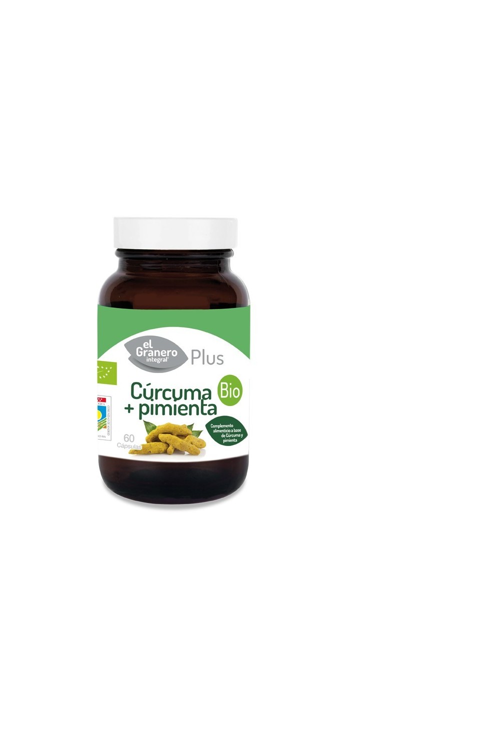 Granero S Curcuma Pimienta Bio 440 Mg 60 Caps