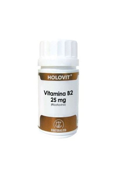 Equisalud Holovit Vitamina B2 25 Mg 50 Caps