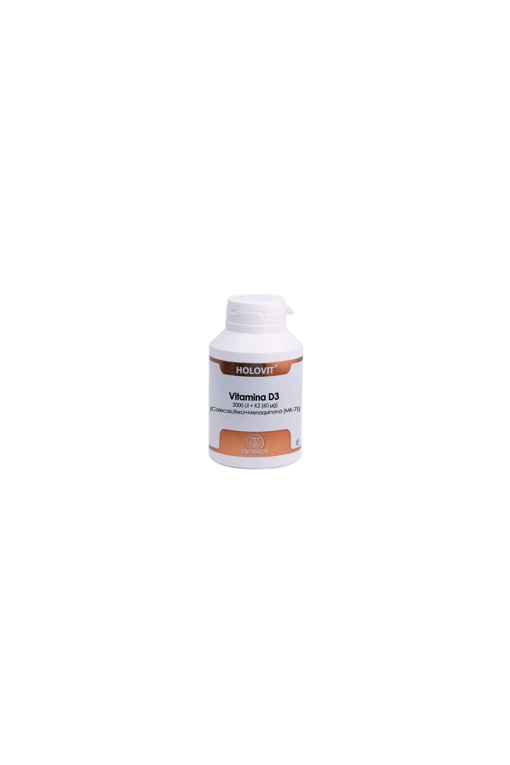 Equisalud Holovit Vitamina D3 2,000 Ui K2 60 Ug 180 Cap