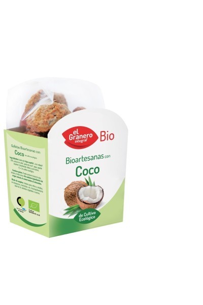 Granero Galletas Artesanas Con Coco Bio 220g