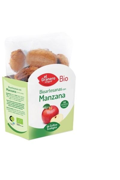 Granero Galletas Artesanas Con Manzana Bio 250g