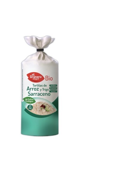 Granero Tortitas De Trigo Sarraceno y Arroz Bio 115g