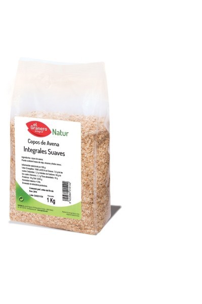 Granero Copos Suaves De Avena Integral 1 Kg