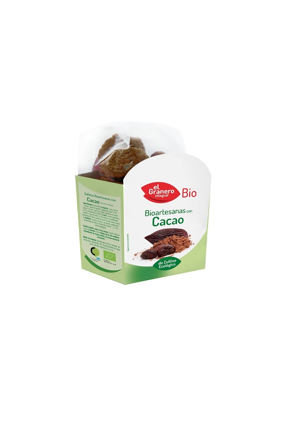 Granero Galletas Artesanas Con Chocolate Bio 220g