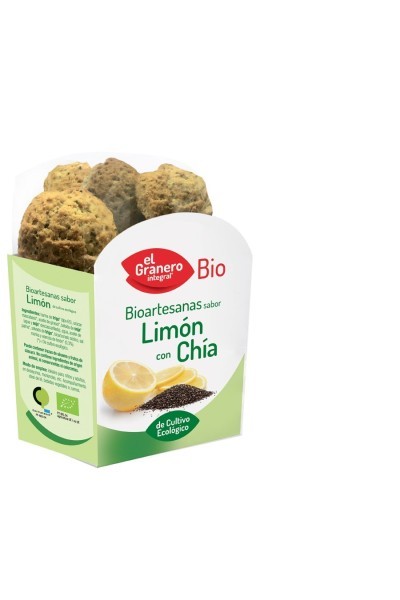 Granero Galletas Artesanas Sabor Limon Con Chia 250g