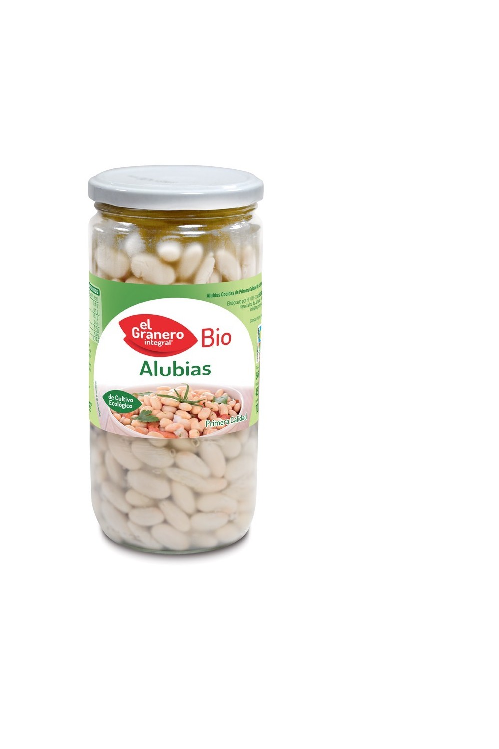 Granero Alubias Blancas Cocidas Bio 660g