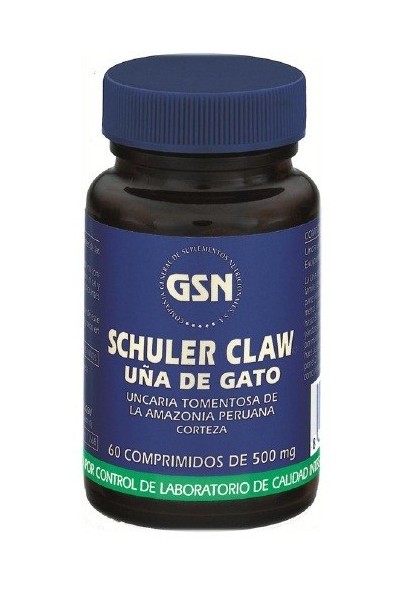 Gsn Schuler Claw 500 Mg 60 Comp Uña Gato