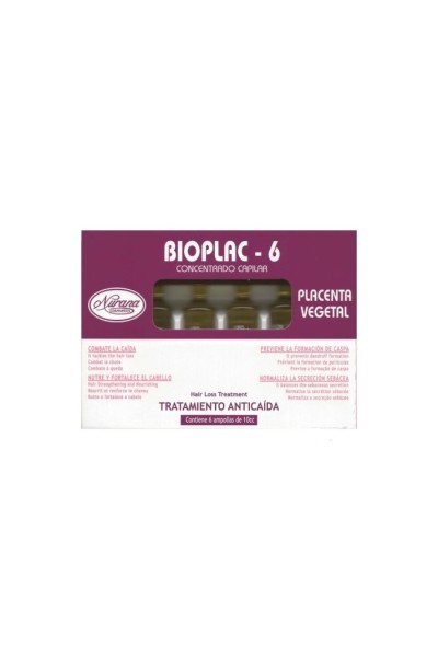 Nurana Bioplac-6 Anti Hair Loss Treatment Ampoules 6x10ml
