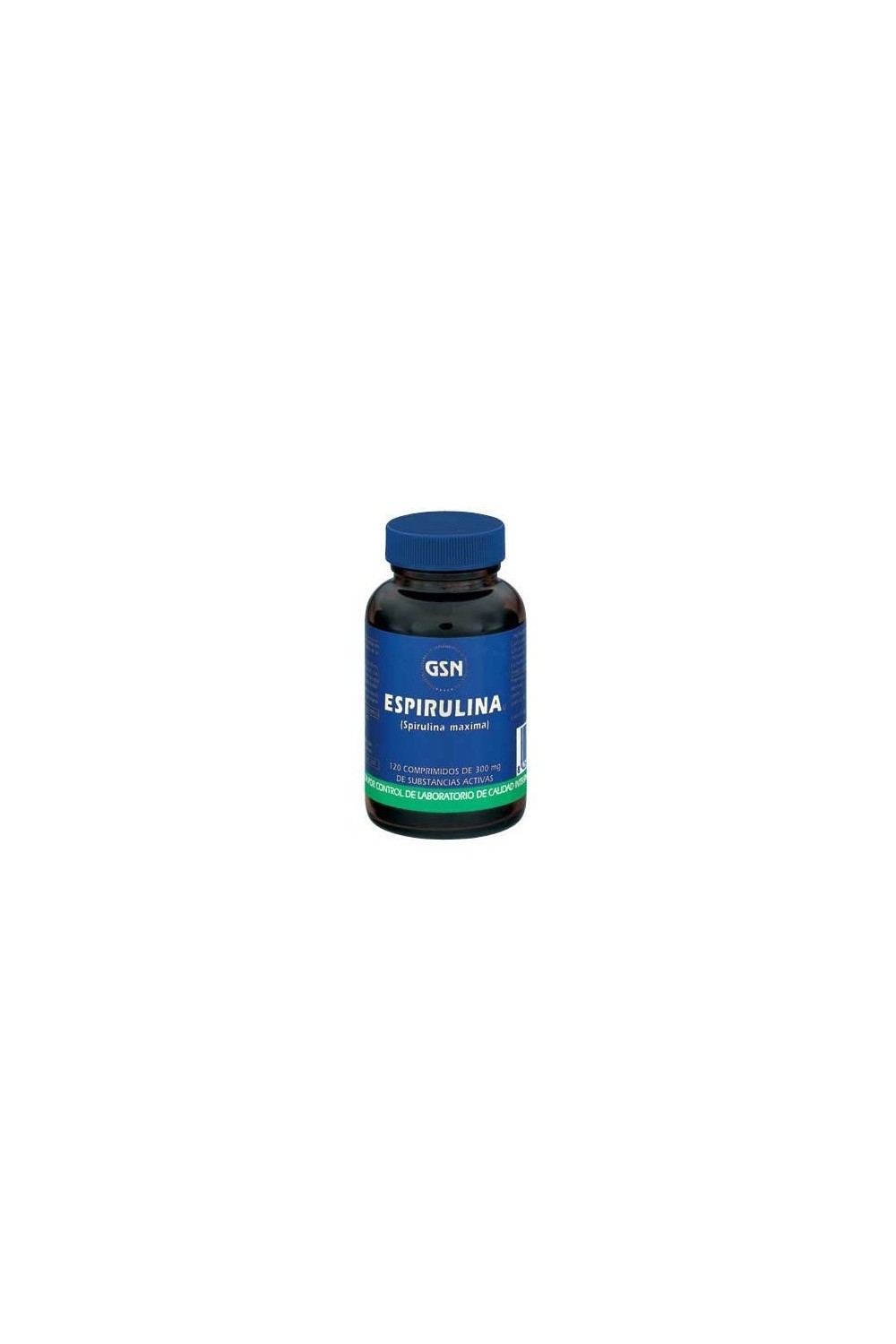 Gsn Espirulina 300 Mg 120 Comp