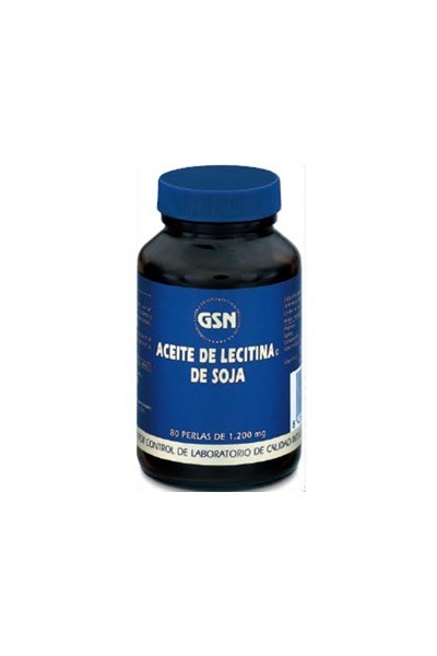 Gsn Aceite Lecitina 1200 Mg 80 Per