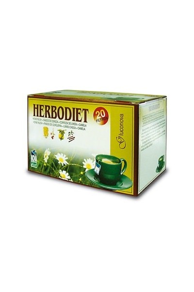 Novadiet Herbodiet Gluconova 20 Filtros