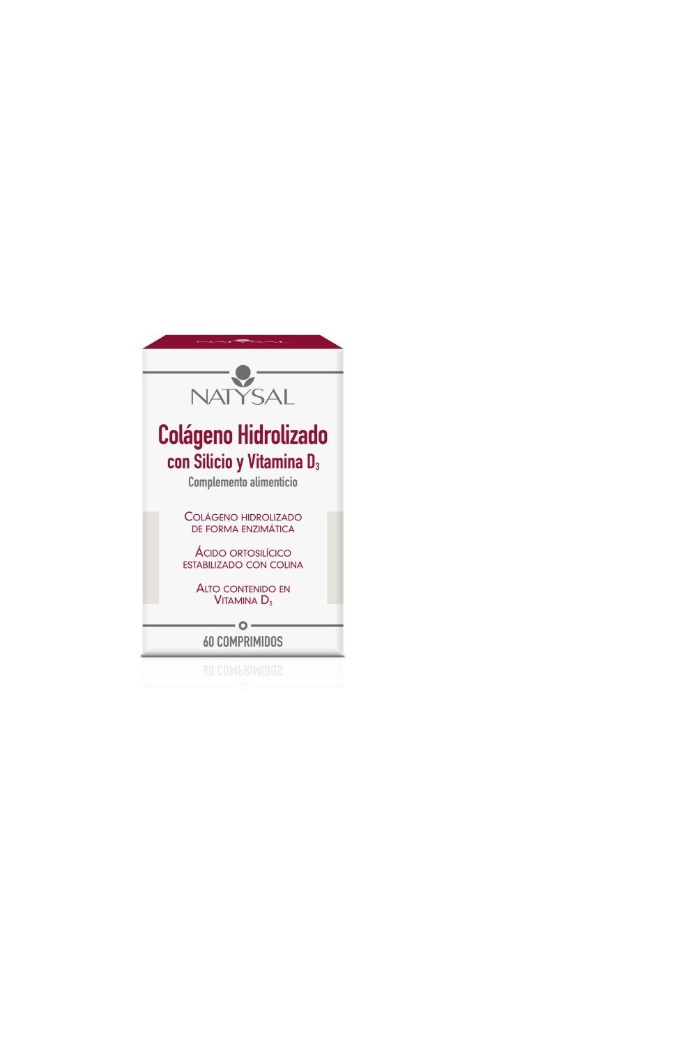 Natysal Colageno Con Silicio Vit D3 60 Comp